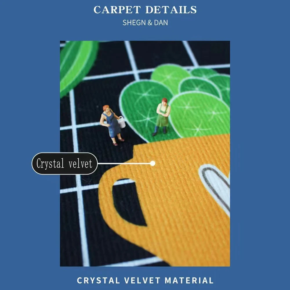 Star Emblem Printed Floor Mat