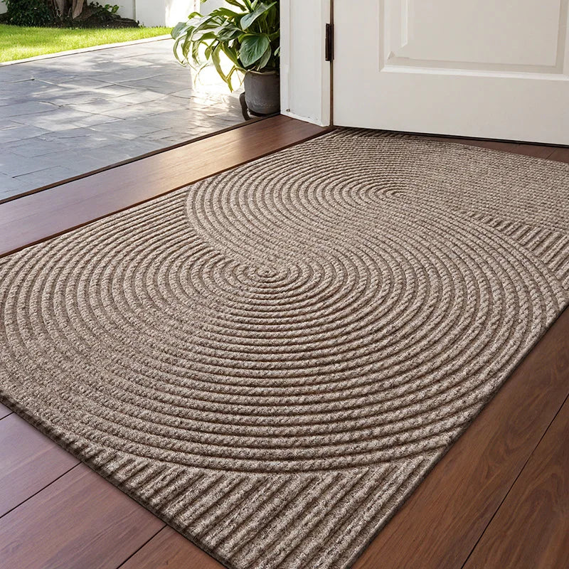Grooved Geometric Entrance Doormat
