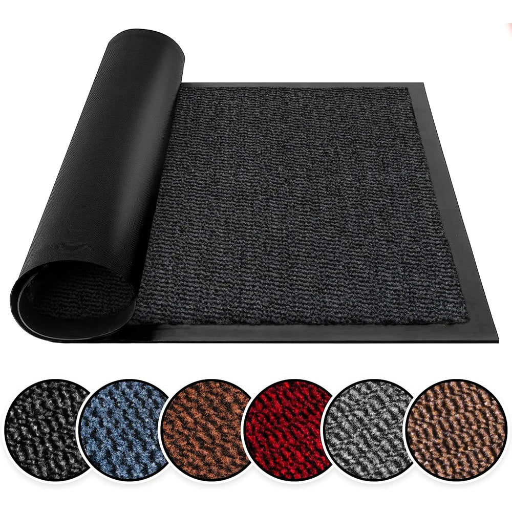 Washable Entrance Doormat in Grey or Anthracite