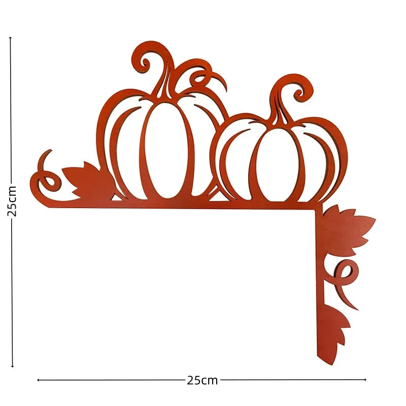 Wooden Halloween Door Corner Decoration – Ghost, Bat & Spider
