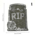 RIP Foam Halloween Tombstone – 37.5cm
