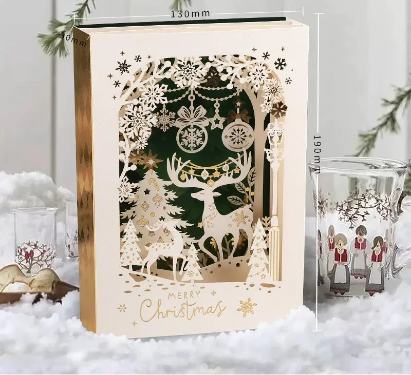 3D Christmas Greeting Card - LOWZY