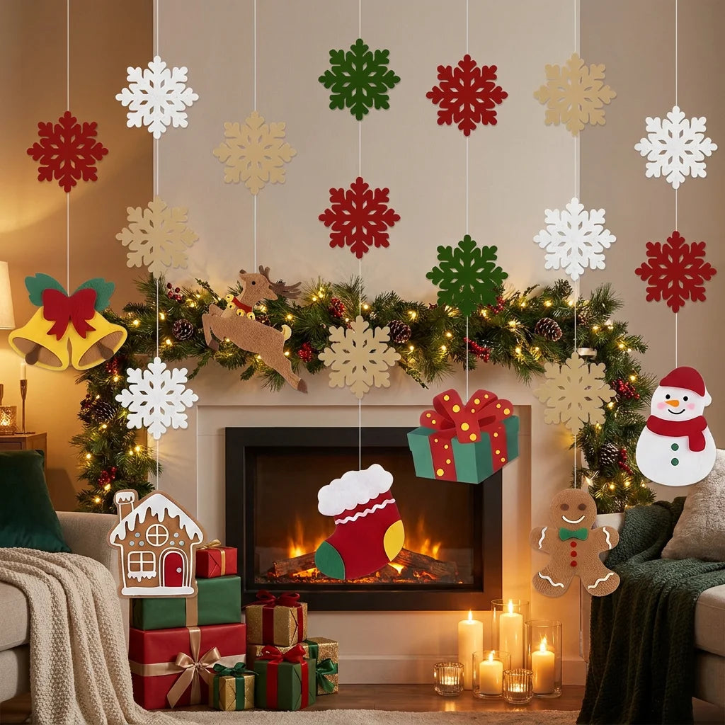 Snowman Christmas Hanging Decoration - LOWZY