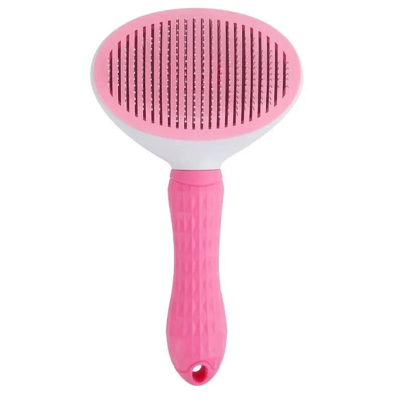 Self-Cleaning Slicker Brush with Stainless Steel Pins