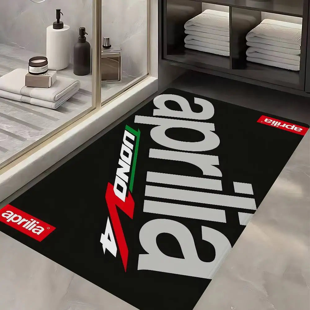 Aprilia Motorcycle Print Doormat