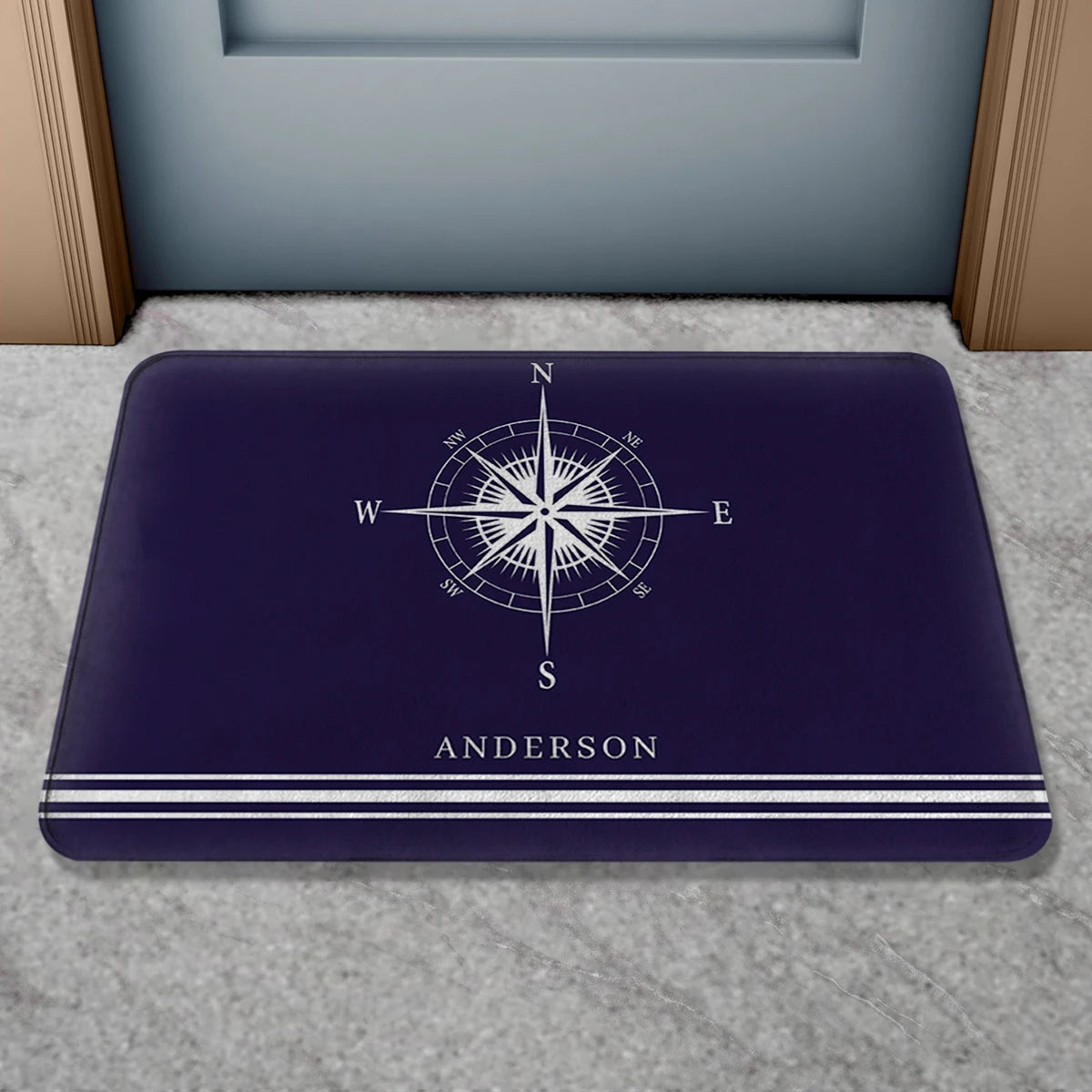 Boat Name Design Doormat