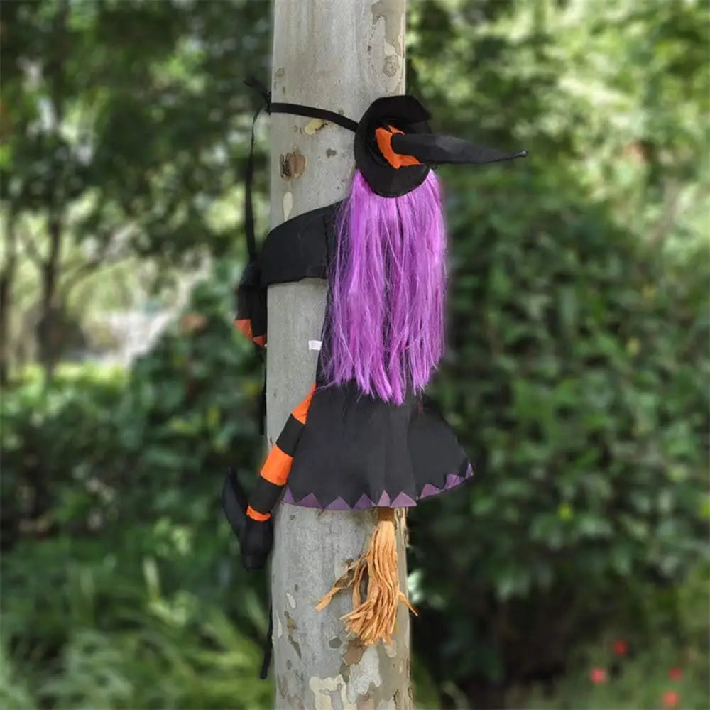 Outdoor Halloween Hanging Decorations – Witch & Spooky Designs