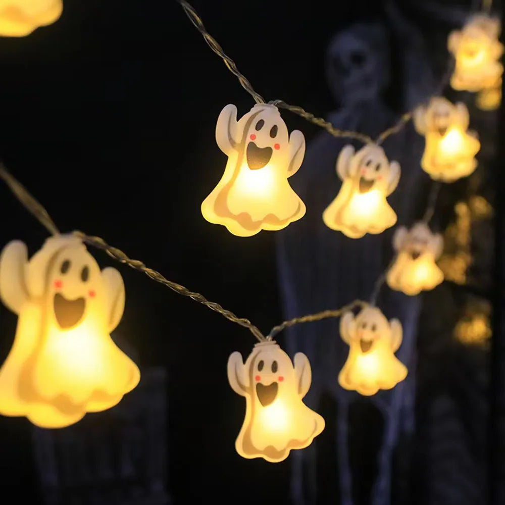 Halloween LED String Lights – Pumpkin, Ghost & Mixed – Pumpkin
