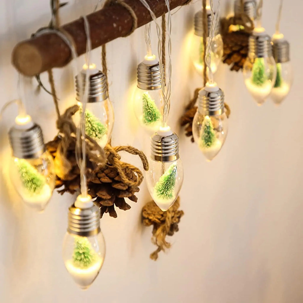 5m Solar Christmas String Lights - 20 Bulbs - LOWZY