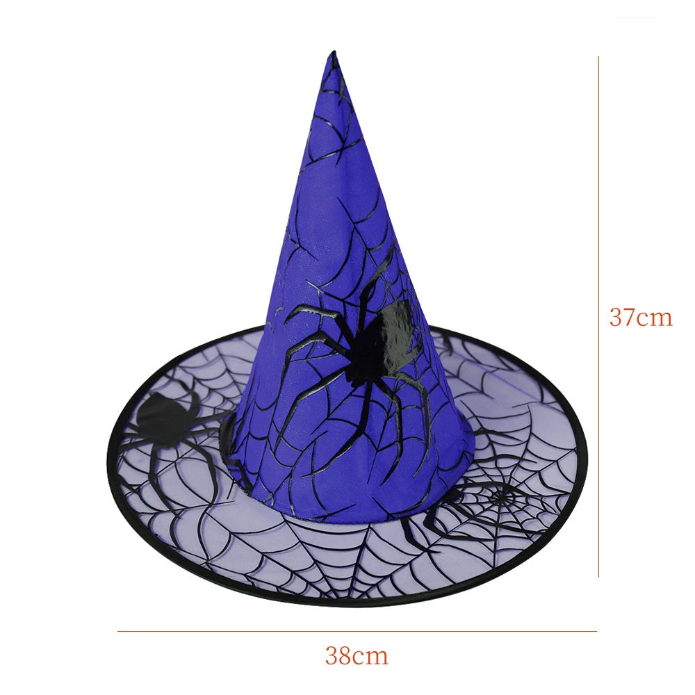 Mesh Witch Hat – Halloween Fancy Dress