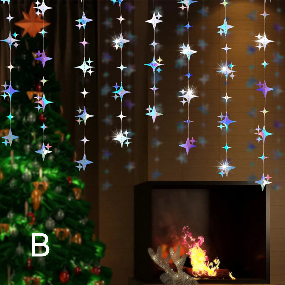 Hanging Star Decoration Set – Party & Room Décor