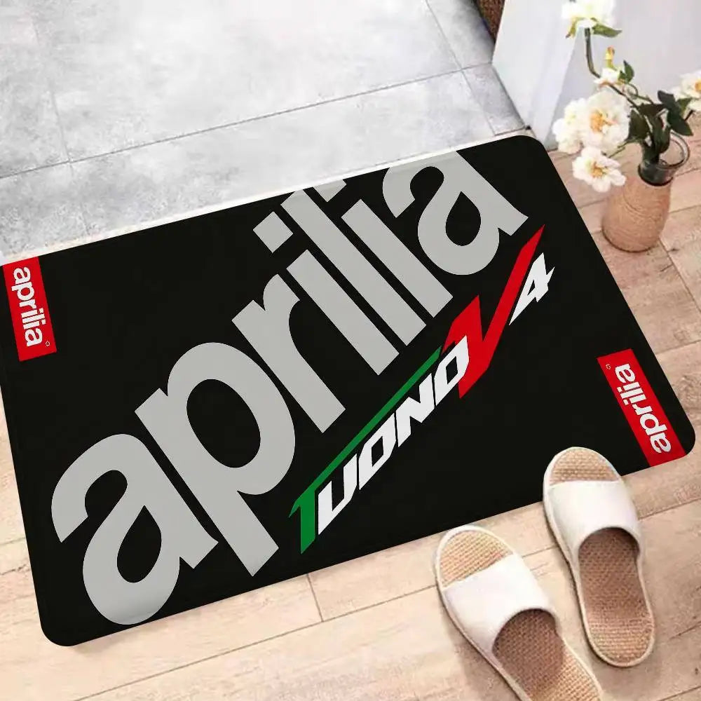 Aprilia Motorcycle Print Doormat