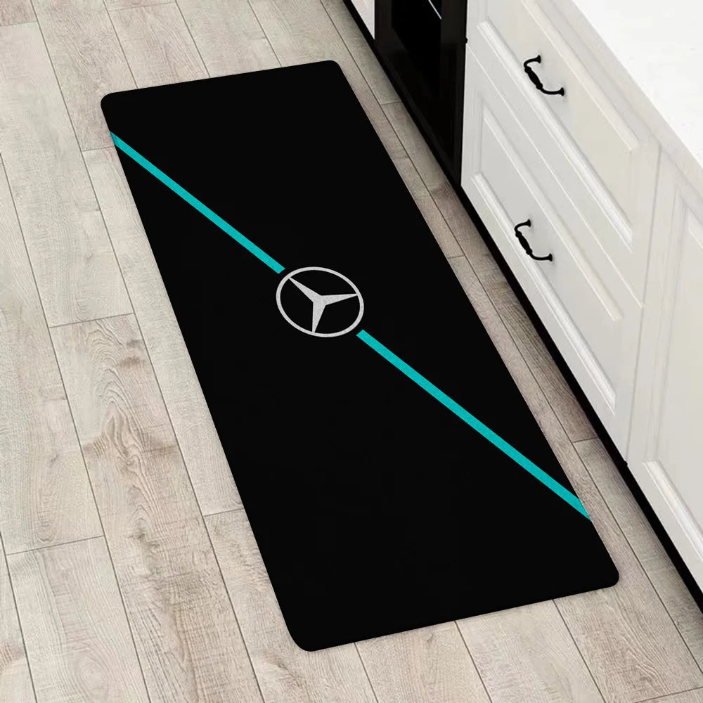 Star Emblem Printed Floor Mat