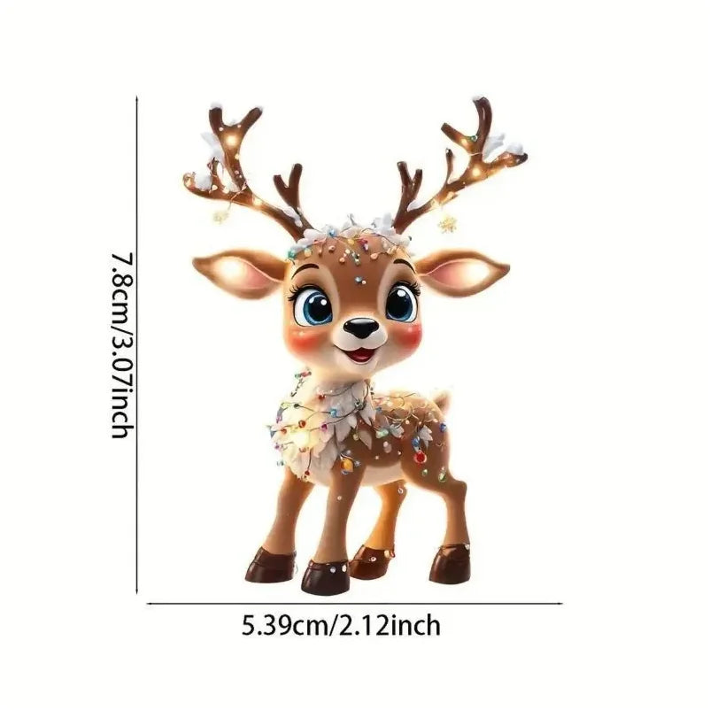 Christmas Reindeer Tree Ornament - LOWZY