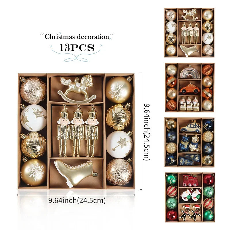 Christmas Character Bauble Set - LOWZY