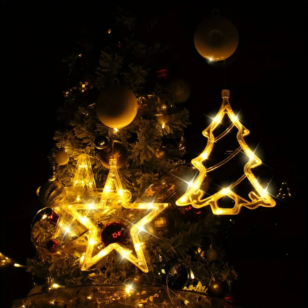 LED Christmas Window Hanging Light - LOWZY