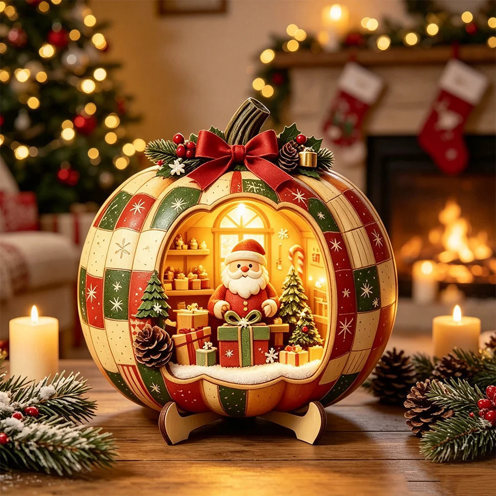 Wooden Christmas Tabletop Character Decoration - LOWZY