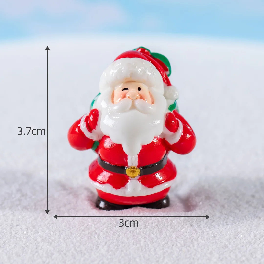 Mini Resin Christmas Character Figurine - LOWZY