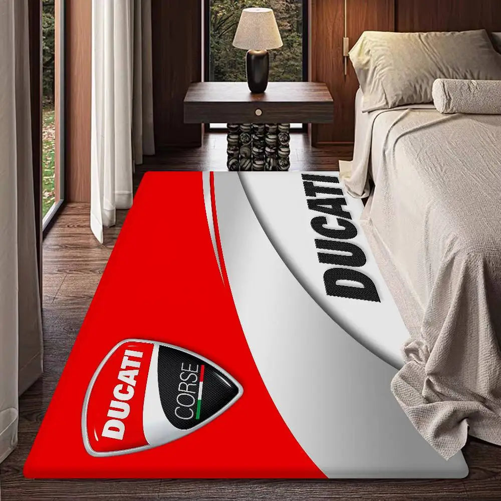 Ducati Motorcycle Print Doormat
