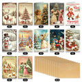 Vintage Christmas Cards – 12 Pack - 12pcs - LOWZY
