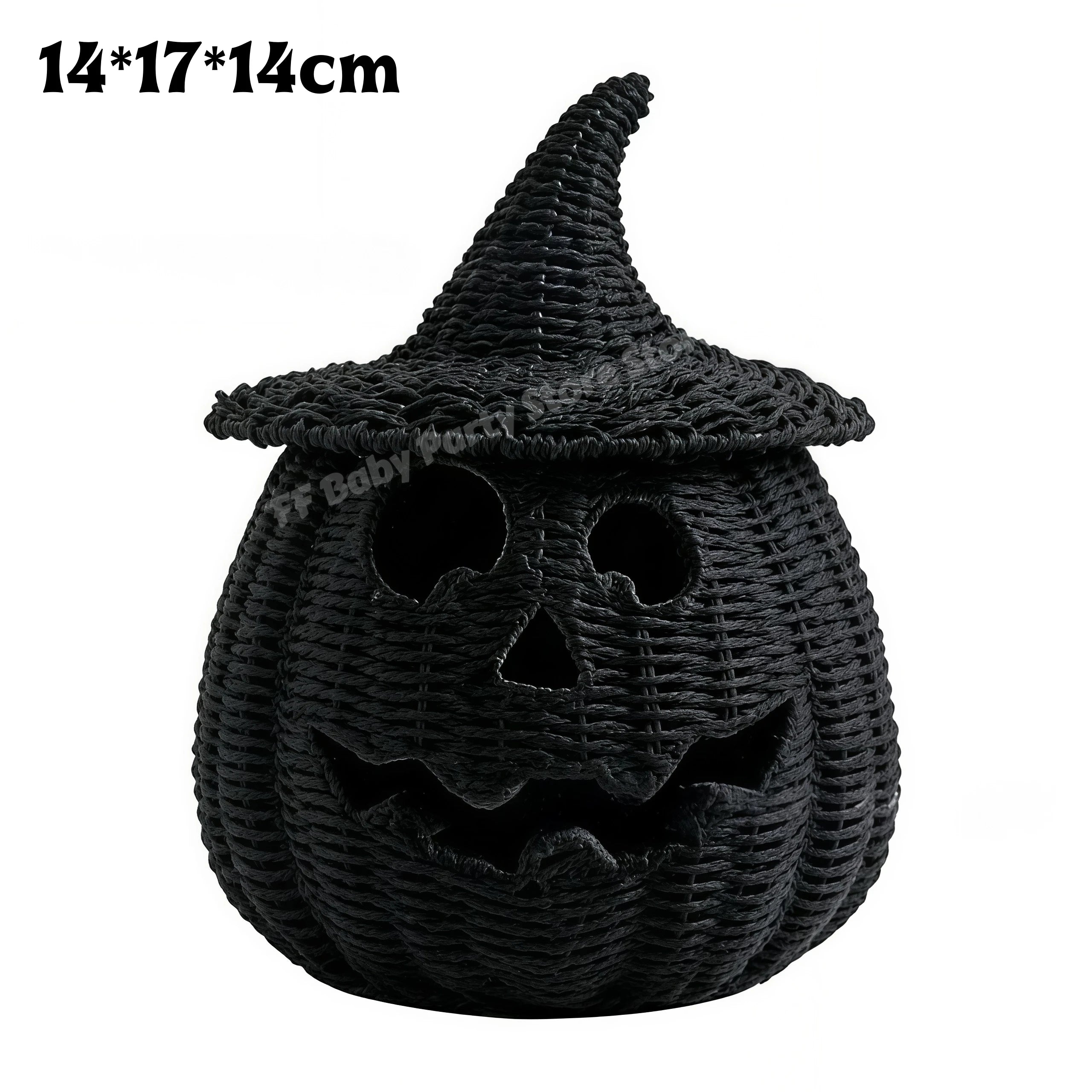 Halloween Pumpkin Lantern & Witch Hat Décor – 6 Designs