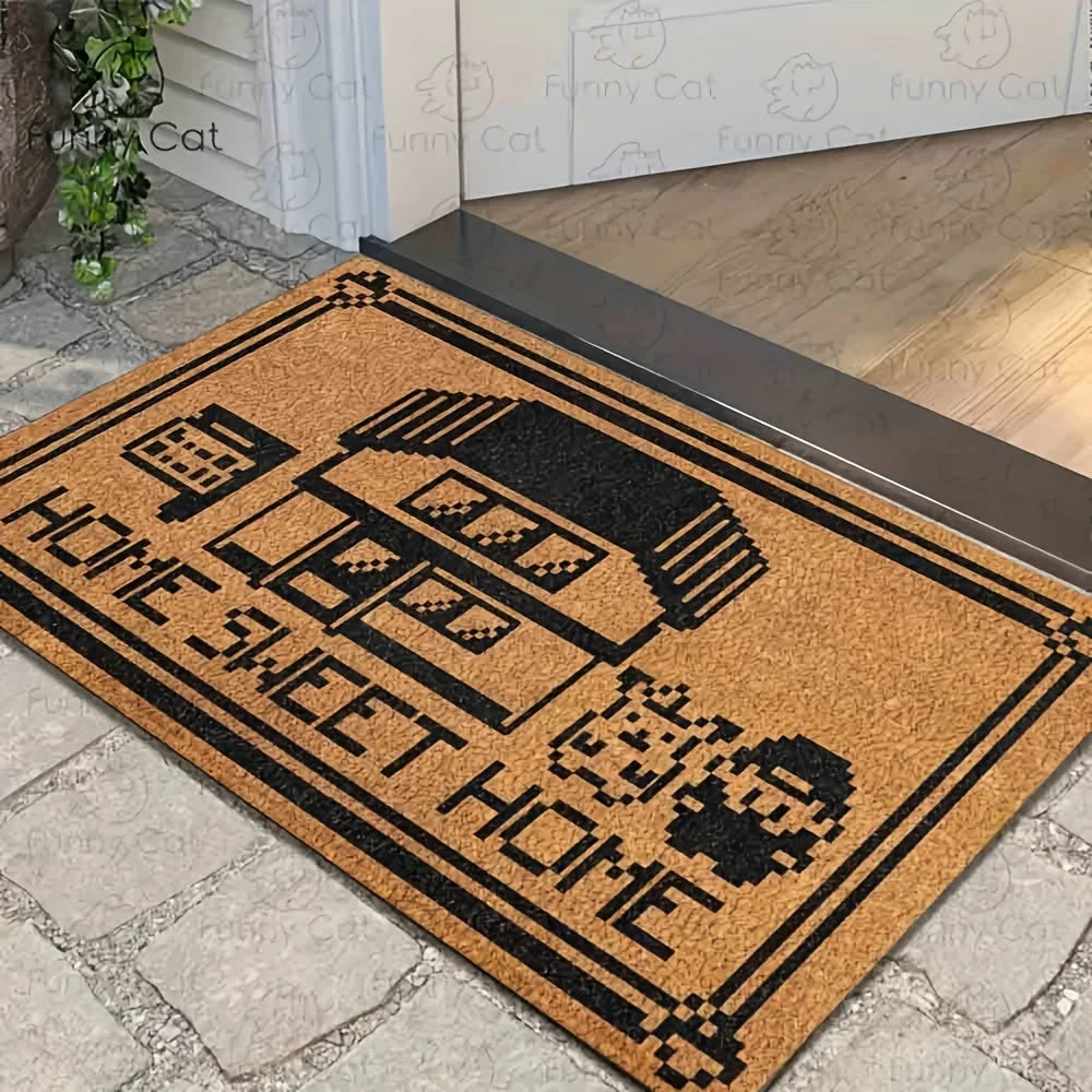 VIKAMA Home Sweet Home Anime Doormat