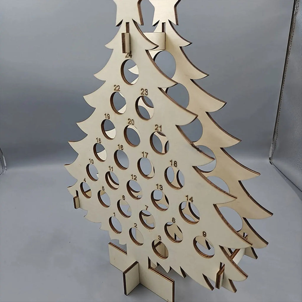 Christmas Tree Wine Advent Calendar - LOWZY