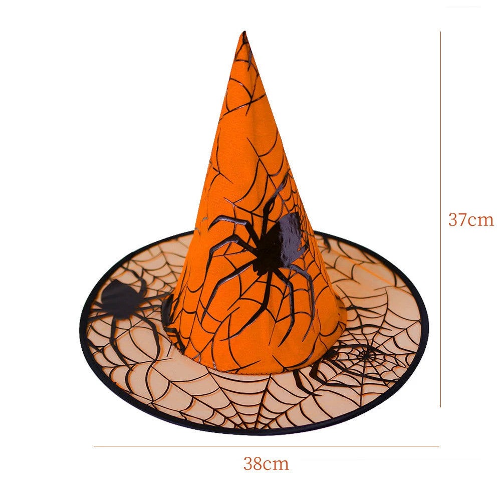 Mesh Witch Hat – Halloween Fancy Dress