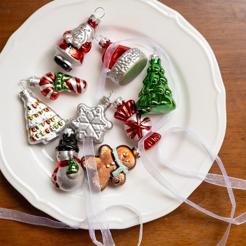 Glass Christmas Tree Hanging Ornament - LOWZY