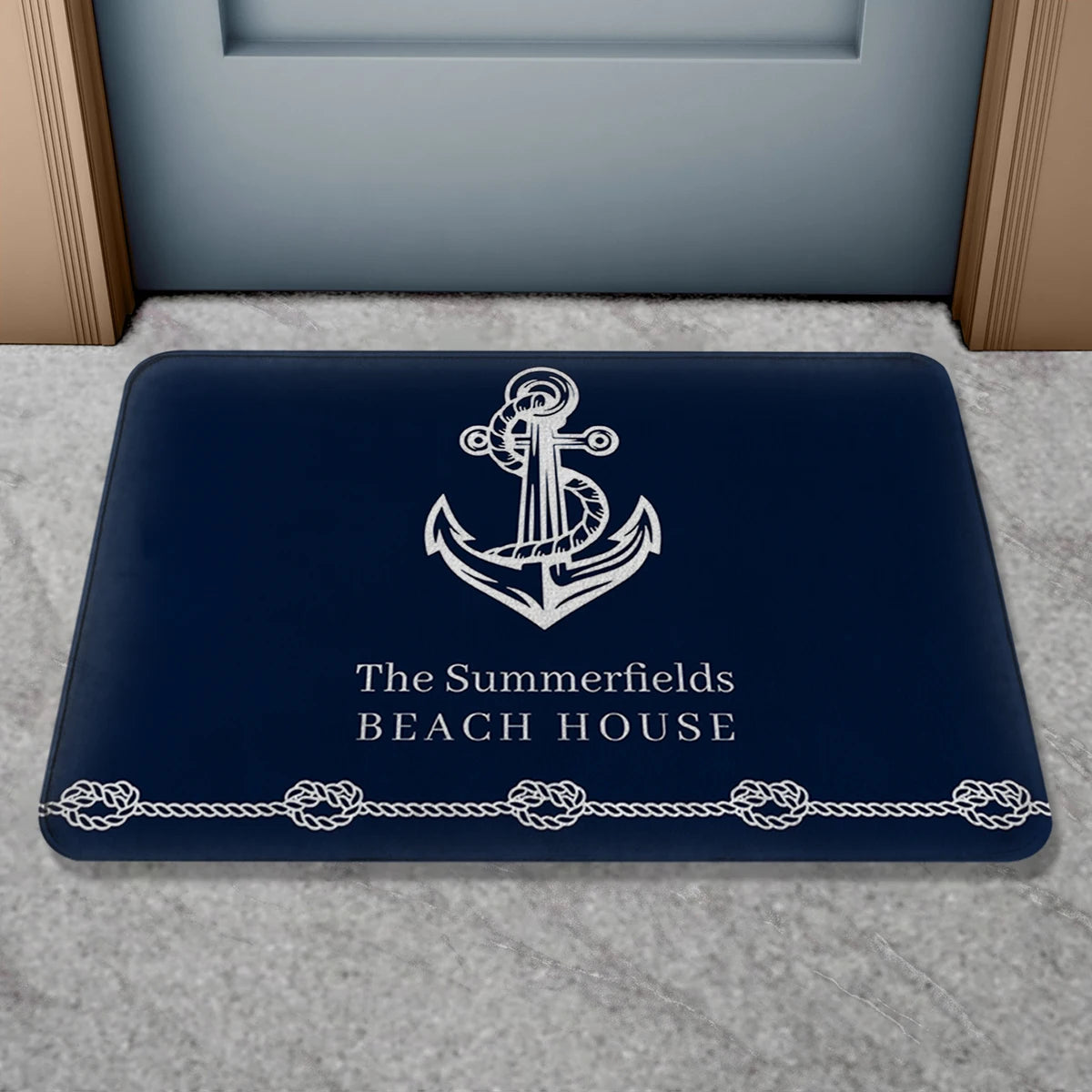 Boat Name Design Doormat