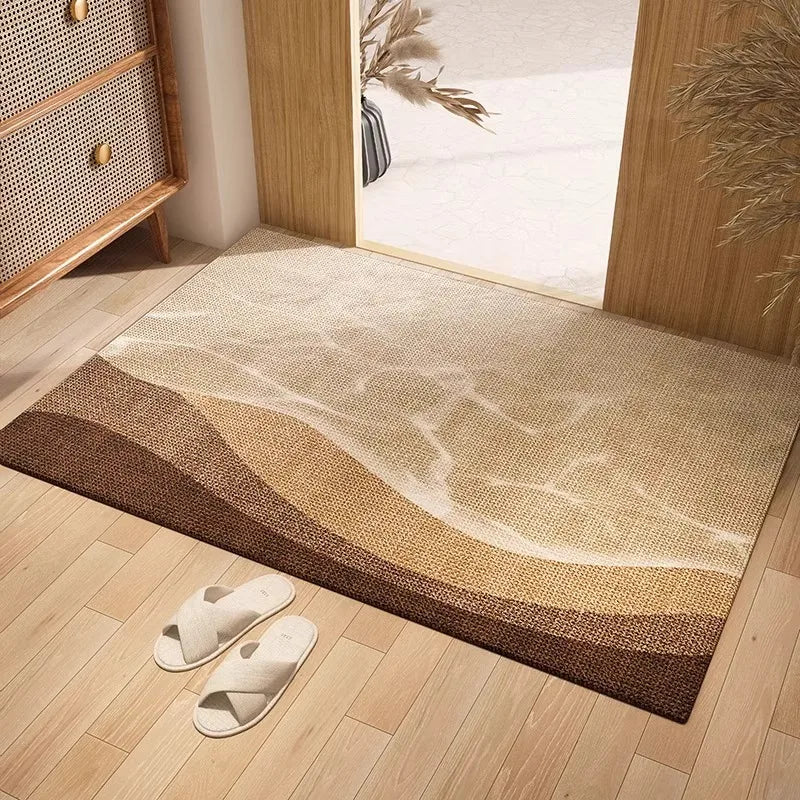 Washable Polyester Welcome Doormat