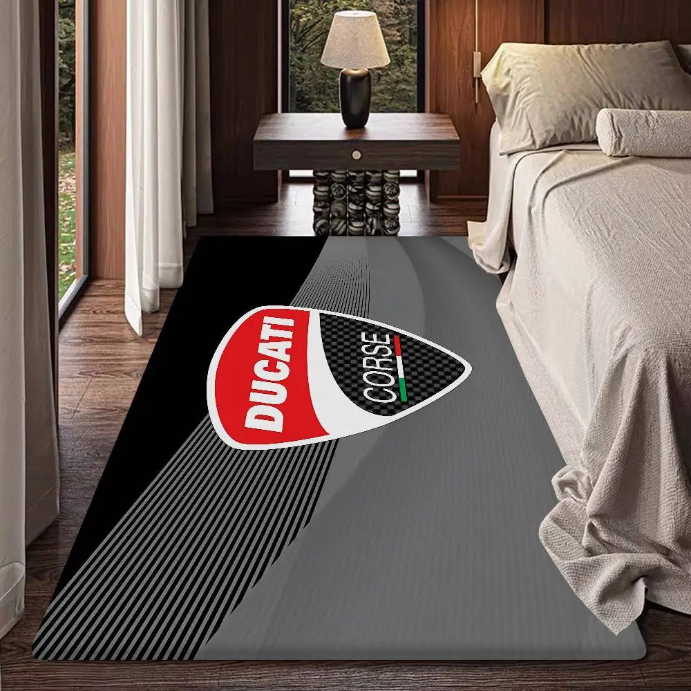 Ducati Motorcycle Print Doormat