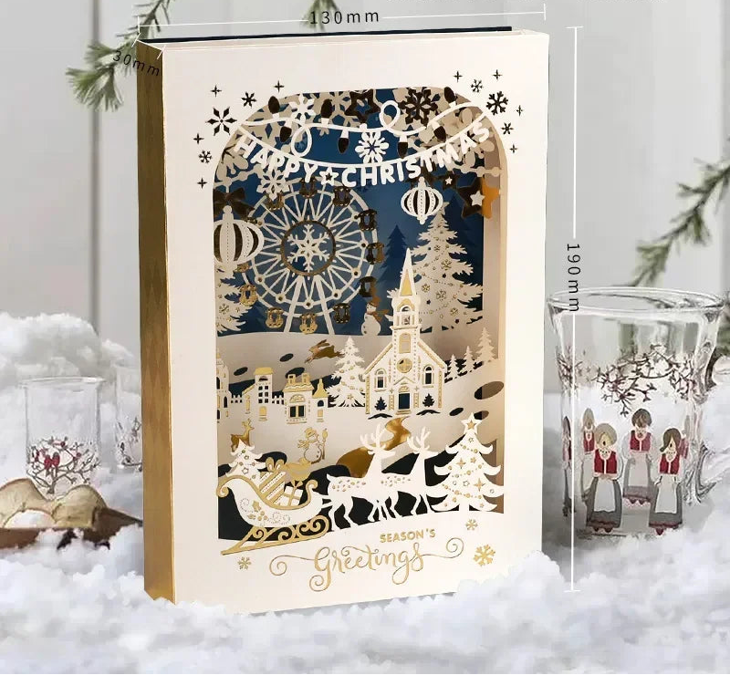 3D Christmas Greeting Card - LOWZY