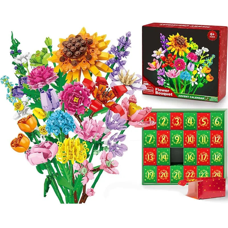 24-Day Christmas Train Advent Calendar Gift Box - LOWZY
