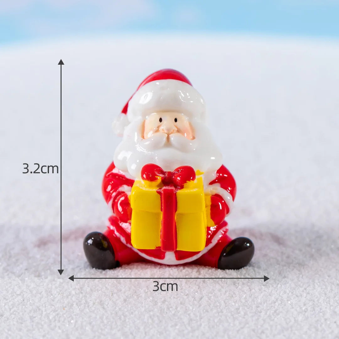Mini Resin Christmas Character Figurine - LOWZY