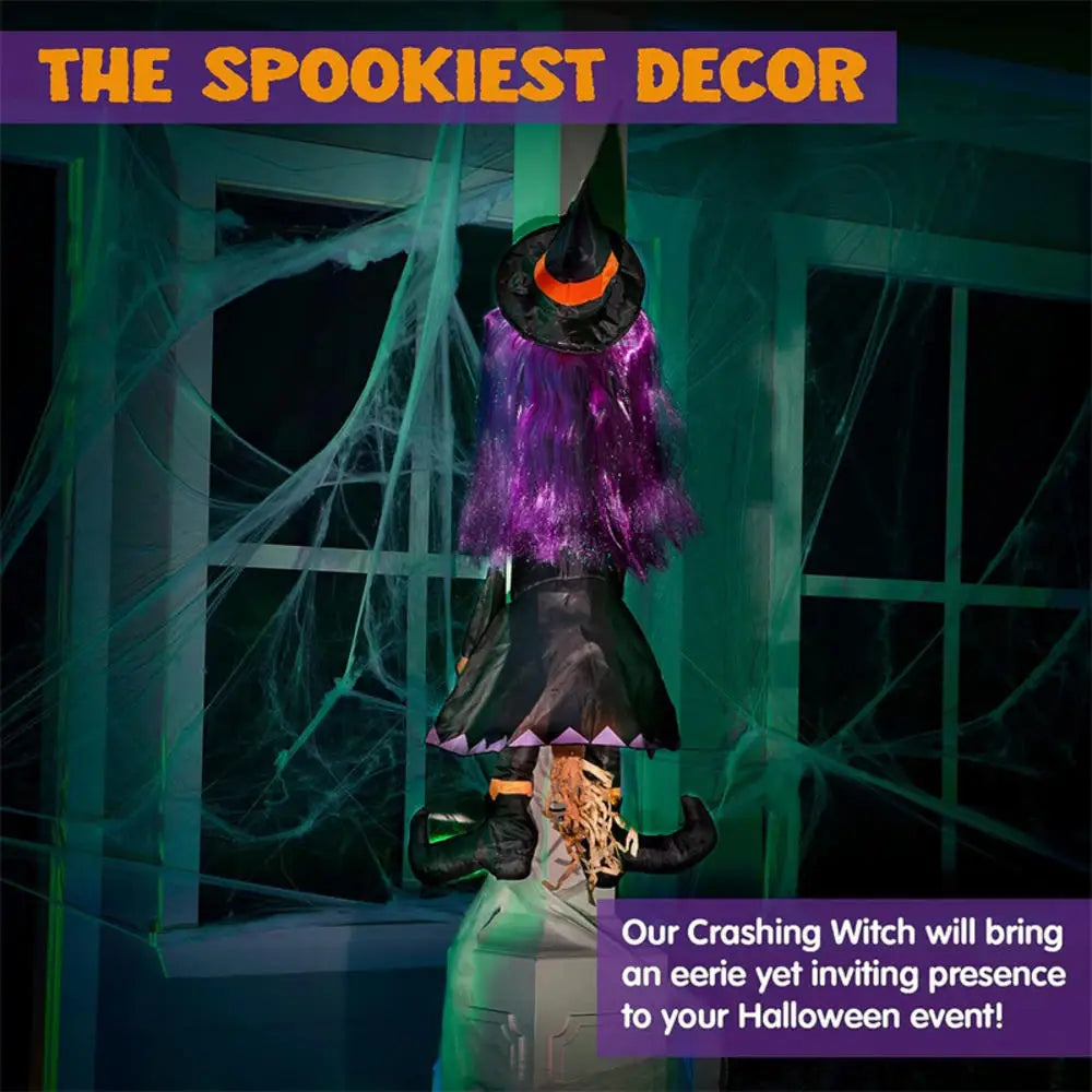 Outdoor Halloween Hanging Decorations – Witch & Spooky Designs
