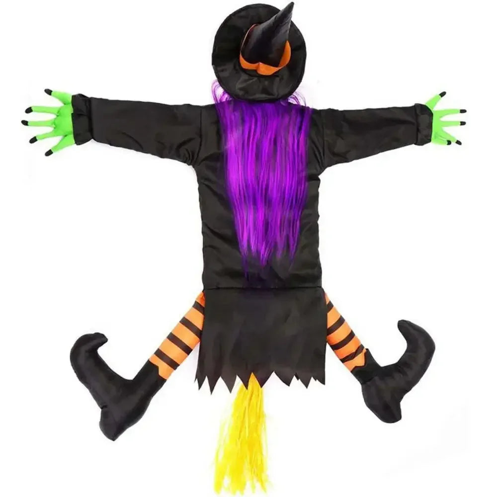 Outdoor Halloween Hanging Decorations – Witch & Spooky Designs