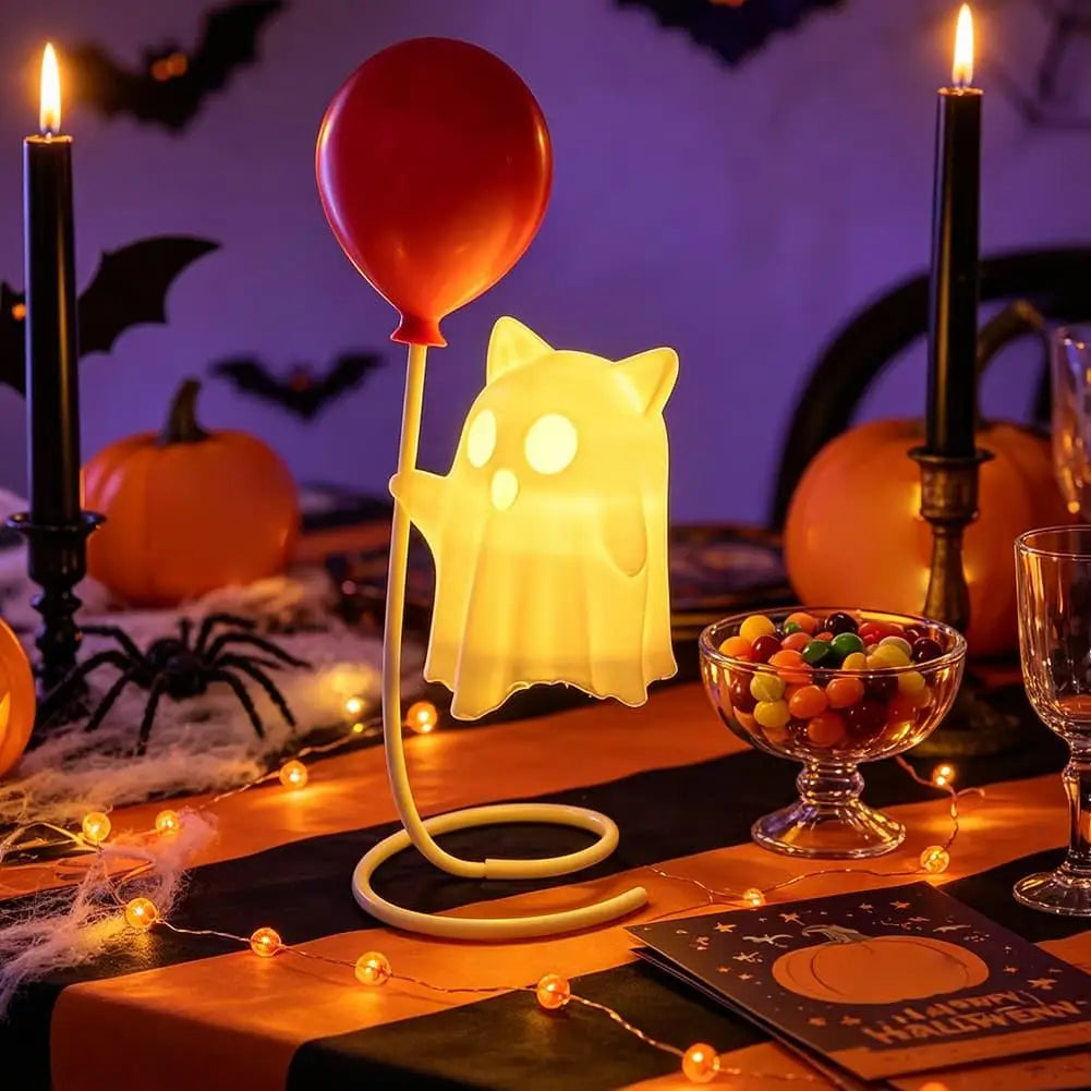Cute Ghost LED Night Light – 3 Halloween Designs