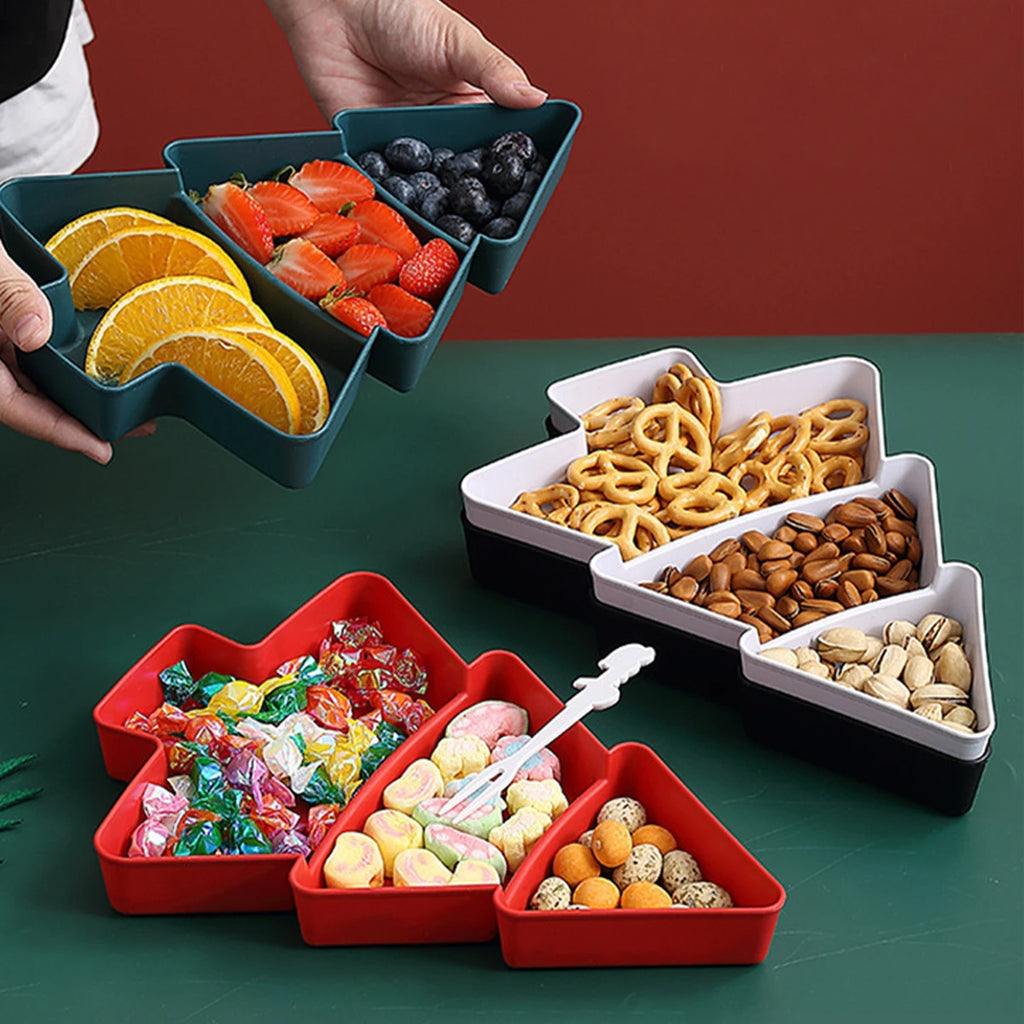 Christmas Tree-Shaped Serving Plate - LOWZY