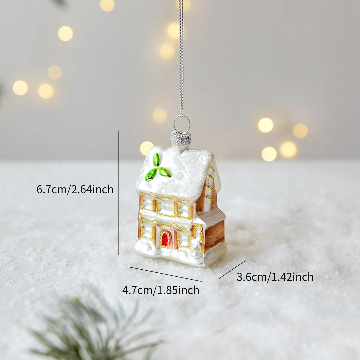 Glass Christmas Character Tree Ornament - view 16 - LOWZY