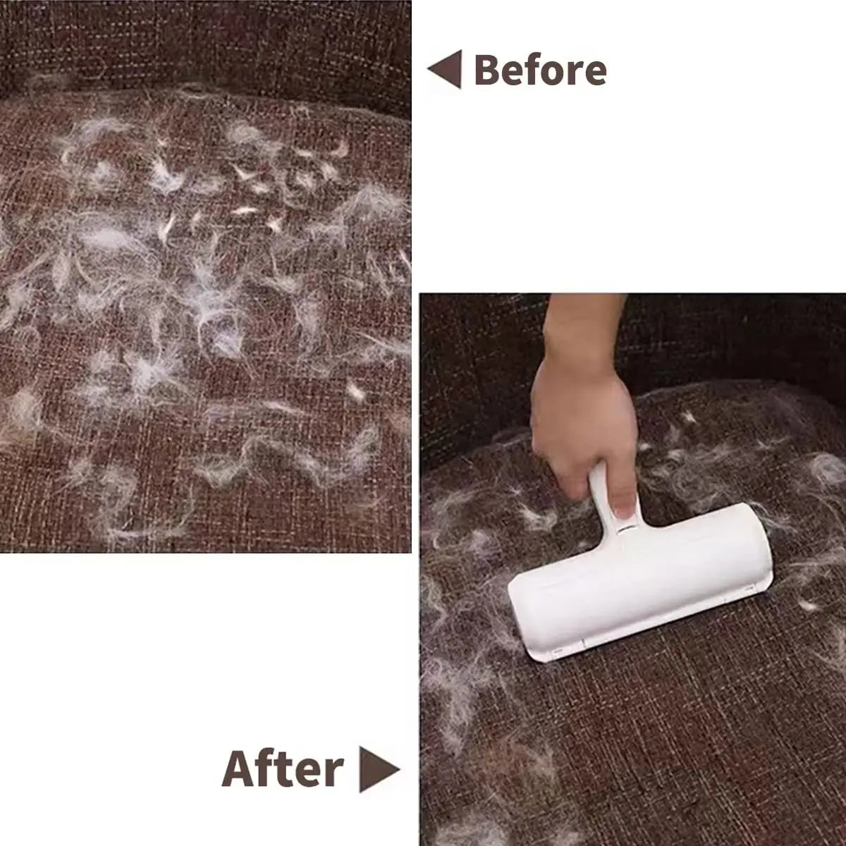 Reusable Pet Hair Remover Roller for Furniture