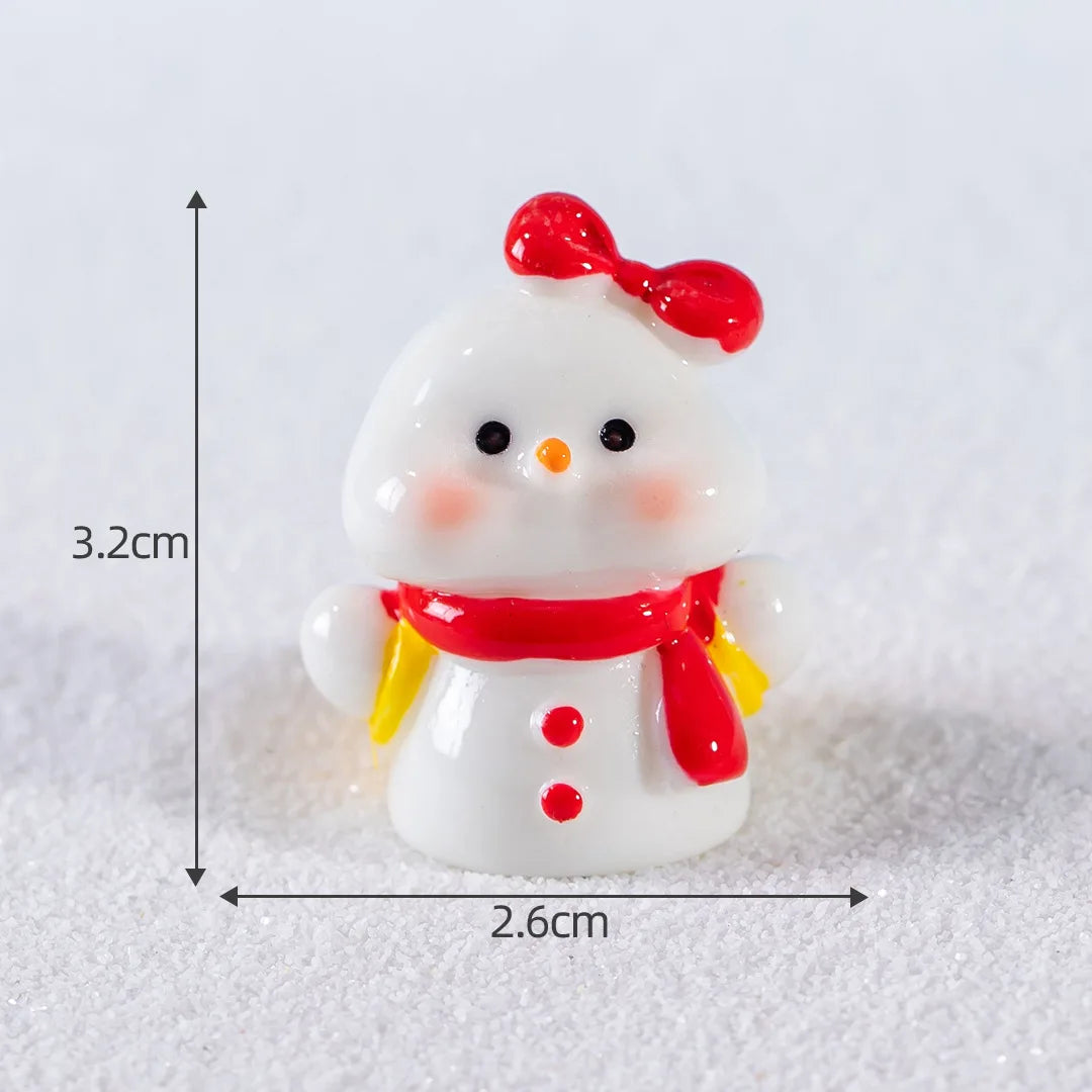 Mini Resin Christmas Character Figurine - LOWZY