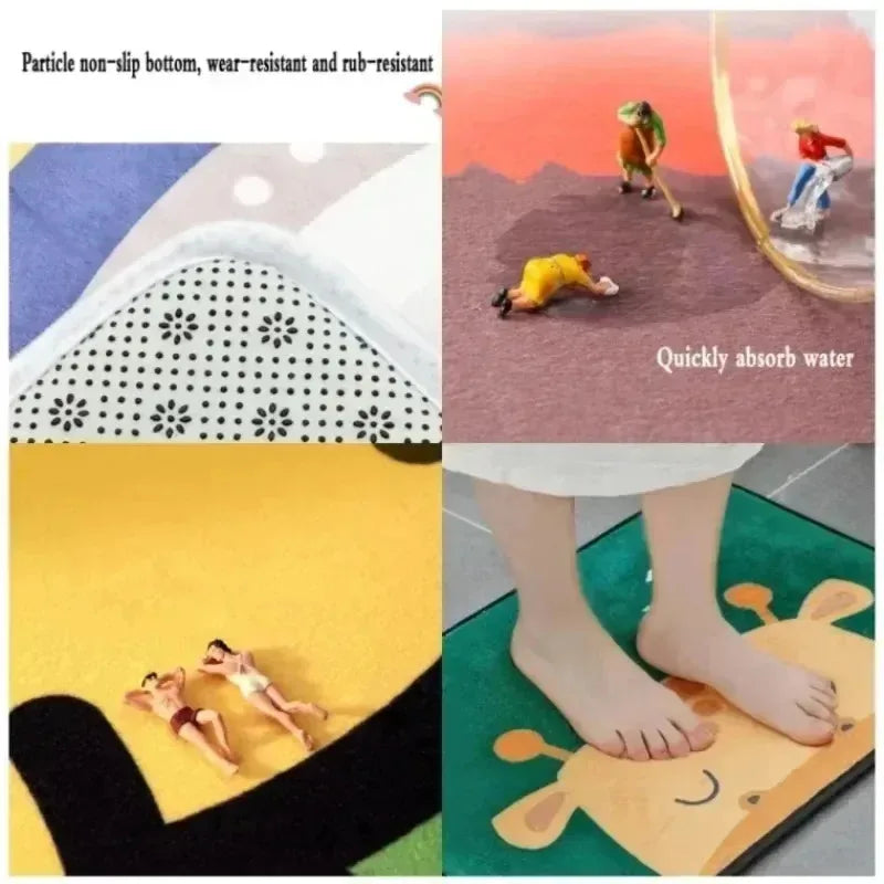 Cave Scenery Printed Doormat