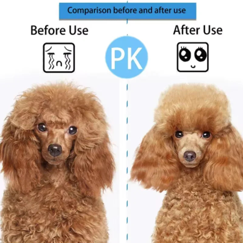 Self-Cleaning Pet Grooming Brush for Dogs & Cats