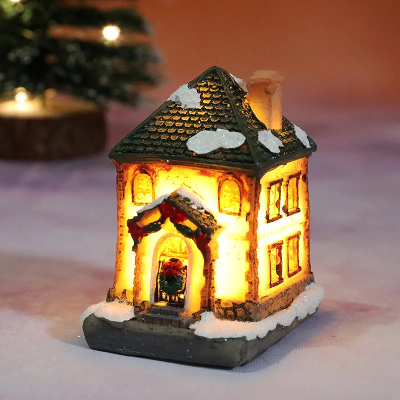 Mini LED Christmas House Light – 12 Festive Designs