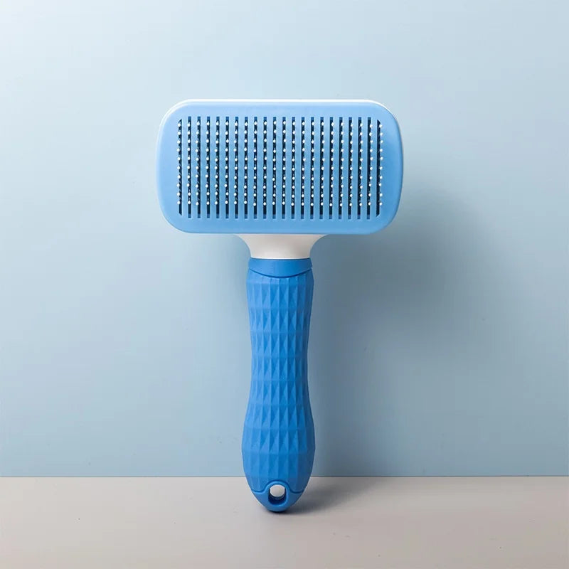 Self-Cleaning Pet Grooming Brush for Dogs & Cats