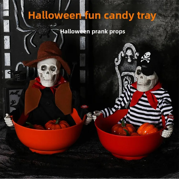 Halloween Pumpkin Candy Display – Decorative Party Prop