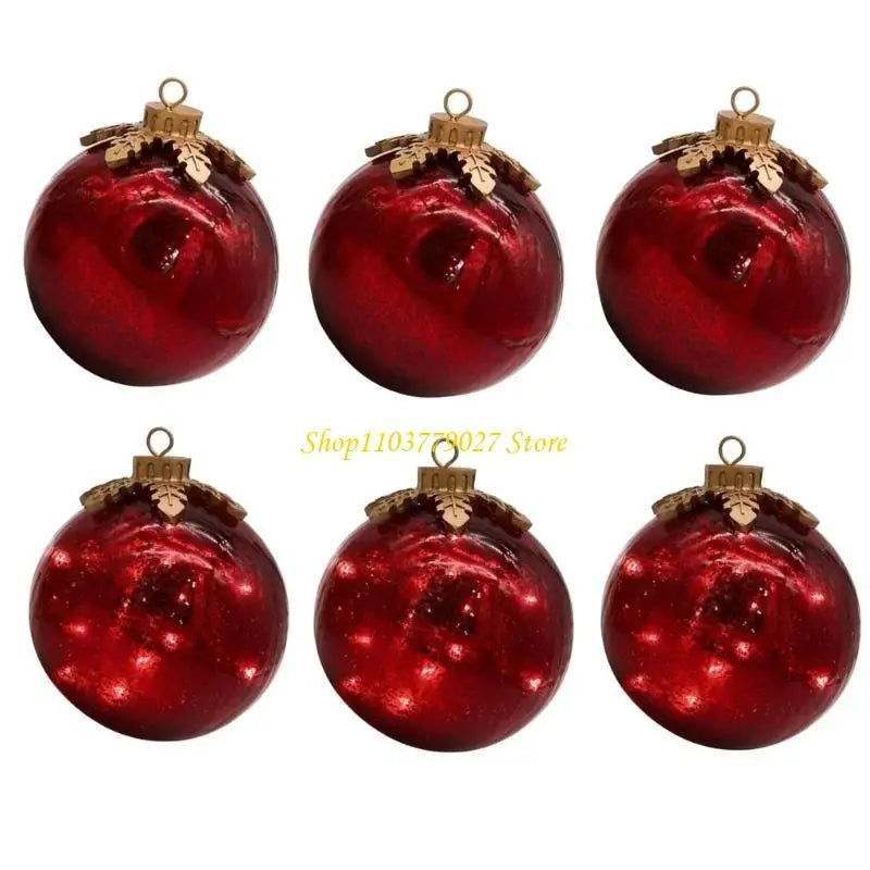 Pre-Lit Glass Tabletop Christmas Trees – 3 Piece Set - view 8 - LOWZY