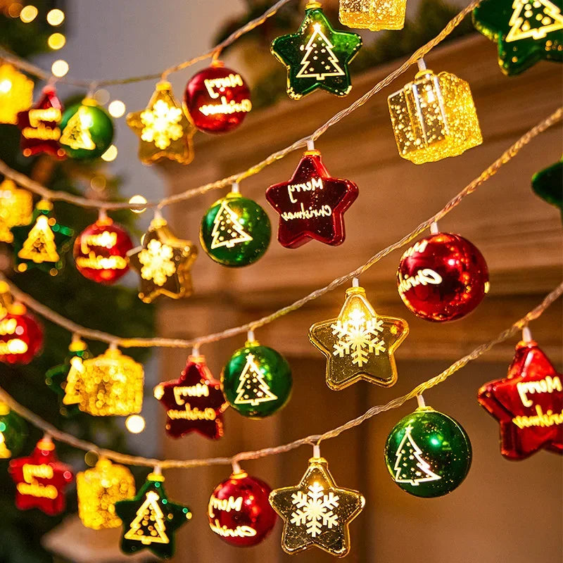 Christmas Character LED String Lights - LOWZY