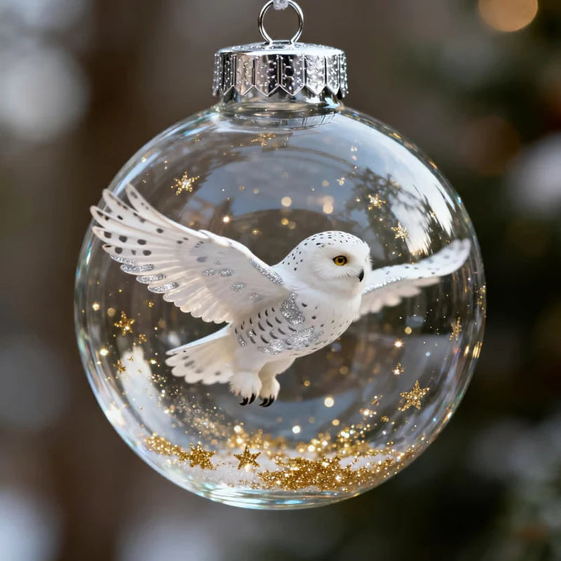 Glass Bird Christmas Tree Ornament - view 11 - LOWZY